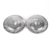 Power Stop 05-19 Nissan Frontier Front Evolution Drilled & Slotted Rotors - Pair JBR1124XPR