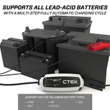 CTEK Battery Charger - CT5 Time To Go - 4.3A K40-255