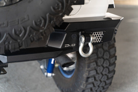 DV8 Offroad 2018 Jeep Wrangler JL MTO Series Rear Bumper w/ Optional Tire Carrier RBJL-13