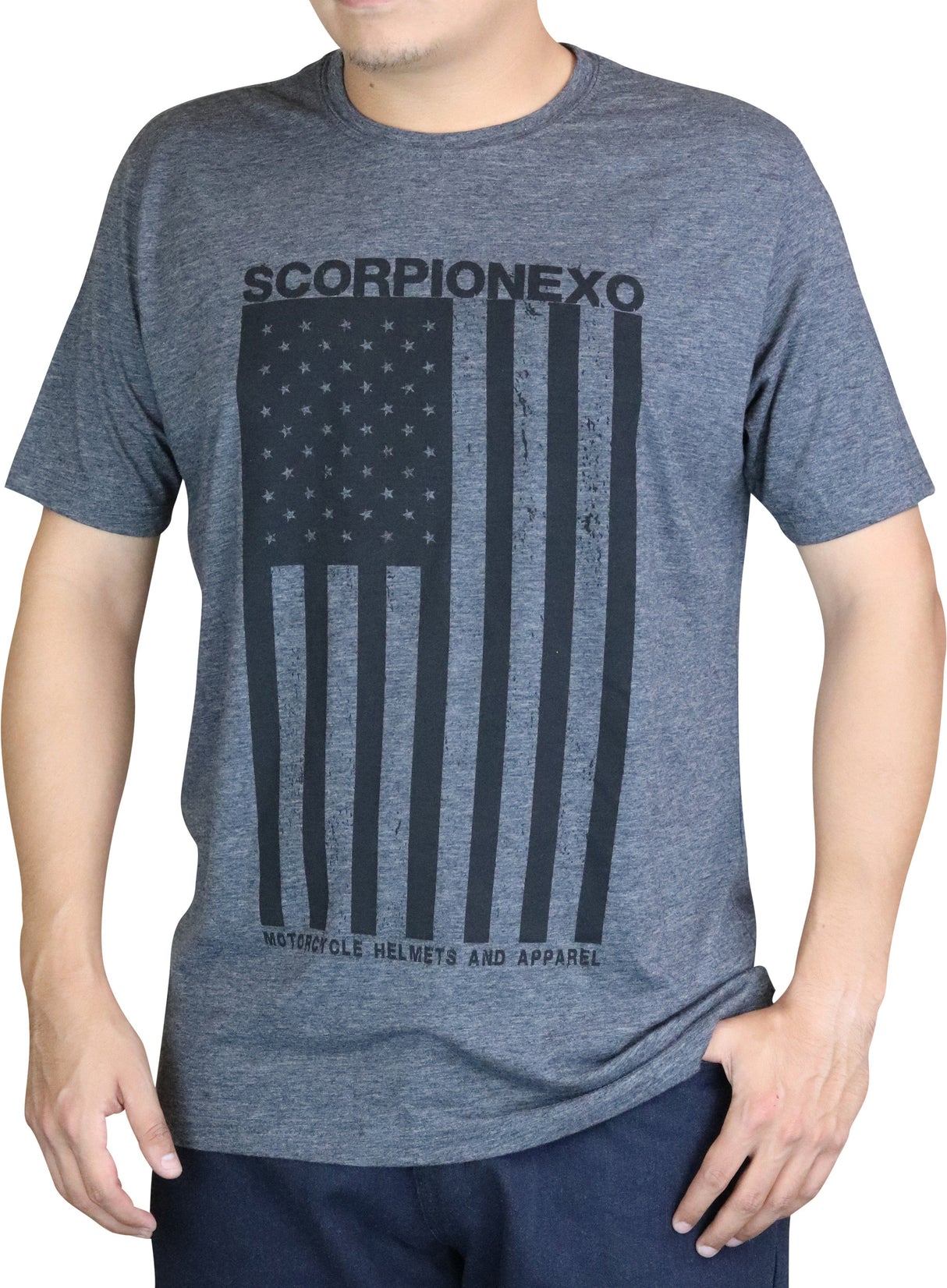 SCORPION EXO Americana Shirt Black/Charcoal Md 61-750-04