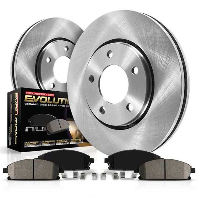 Power Stop 10-12 Audi A3 Front Autospecialty Brake Kit KOE4623