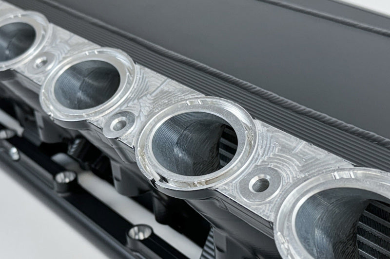 CSF Gen 2 B58 Race X Charge-Air-Cooler Manifold - Thermal Black Finish 8400B