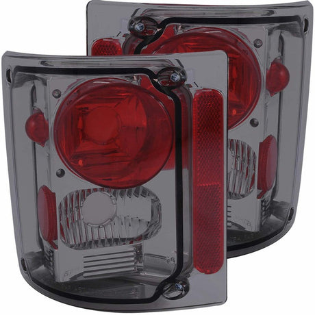 ANZO 1973-1987 Chevrolet C 10 Taillights Smoke 211153