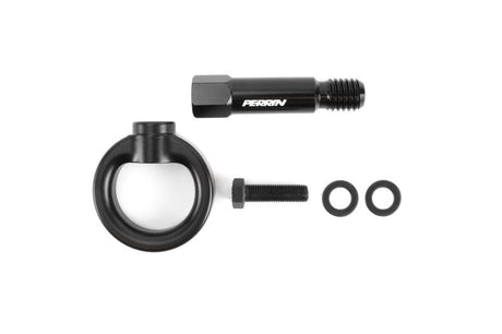 Perrin 2020 Toyota Supra Tow Hook Kit (Front) - Black PTP-BDY-230BK