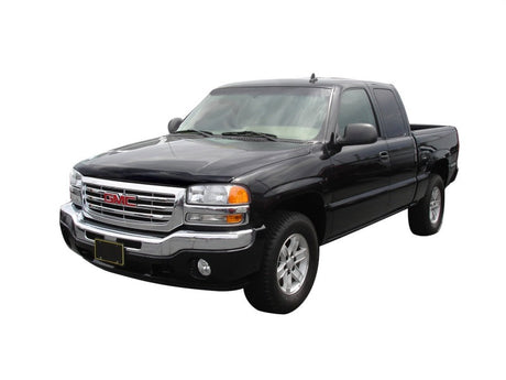 AVS 99-07 GMC Sierra 1500 Aeroskin Low Profile Acrylic Hood Shield - Smoke 322015