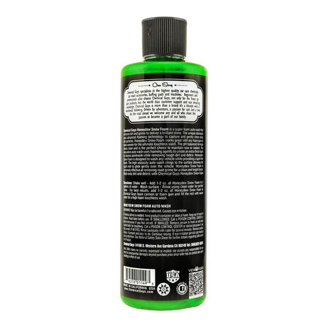 Chemical Guys Honeydew Snow Foam Auto Wash Cleansing Shampoo - 16oz CWS_110_16