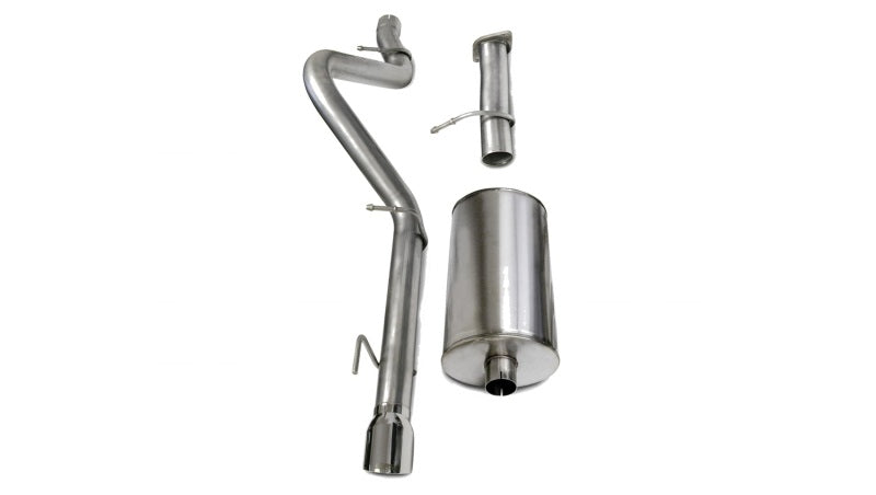 Corsa 06-08 Chevrolet Trailblazer SS 6.0L V8 Polished Sport Cat-Back Exhaust 14256