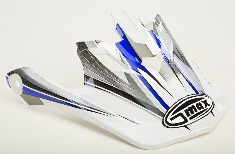 GMAX Gm-46x-1 M-3x Core Visor White/Blue/Silver/Black G980271