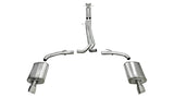 Corsa 10-13 Ford Taurus SHO 3.5L V6 Turbo Polished Sport Cat-Back Exhaust 14315