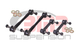 BMR 15-17 S550 Mustang Front and Rear Sway Bar End Link Kit - Black ELK012