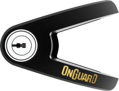 ONGUARDBoxer 8051 Disk Lock Black With Reminder And Pouch45008051