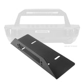 Go Rhino 07-20 Jeep Wrangler JL/JLU/JK/JKU/Gladiator JT Rockline Bumper Fairlead Mount Plate 332000T
