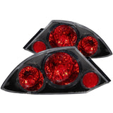 ANZO 2000-2005 Mitsubishi Eclipse Taillights Black 221081