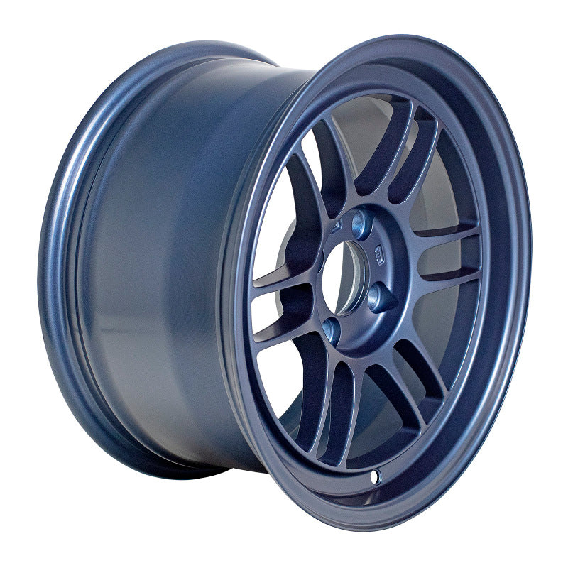 Enkei RPF1 15x8 4x100 28mm Offset 5 Hub Bore Matte Blue Wheel - 11.64Lbs (MOQ 40) 3795804928MB