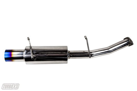 Turbo XS 02-07 WRX-STi Rear Muffler Assembly w/ Titanium Tip WS02-RMA-TI
