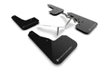 Rally Armor 2022 Honda Civic (Incl. Si/Sport/Touring) UR Black Mud Flap w/ Grey Logo MF90-UR-BLK/GRY