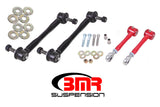 BMR 16-17 6th Gen Camaro Front and Rear Sway Bar End Link Kit - Red ELK015R