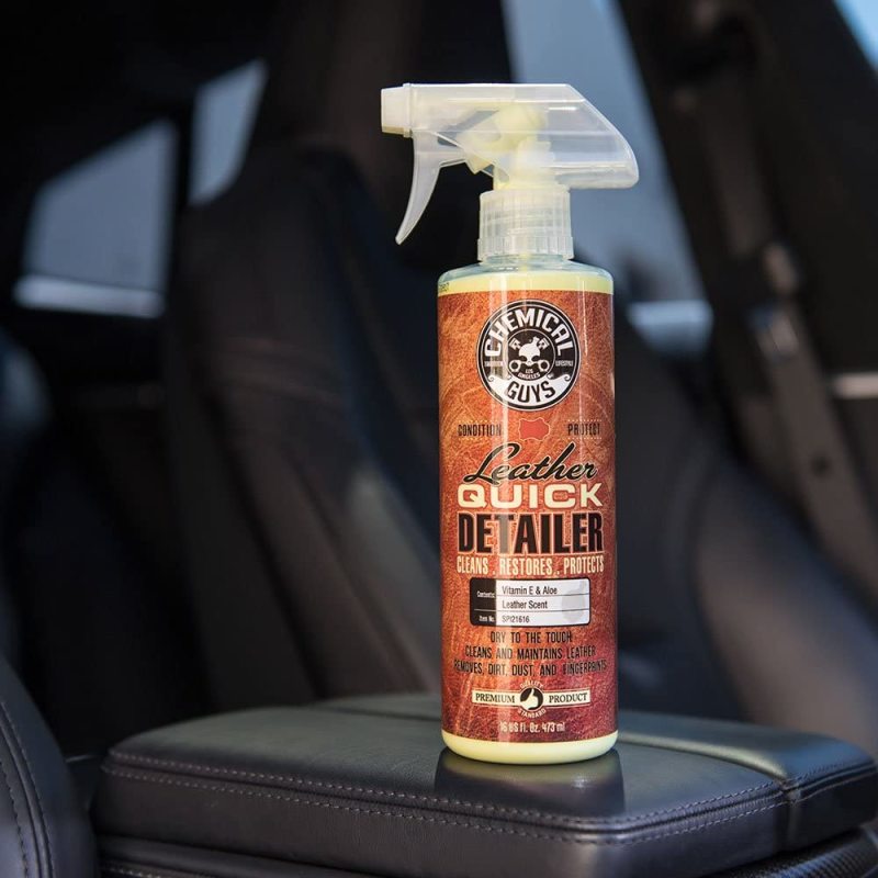 Chemical Guys Leather Quick Detailer Care Spray - Matte Finish - 16oz SPI21616