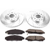 Power Stop 17-18 GMC Acadia Front Z23 Evolution Sport Brake Kit K7409