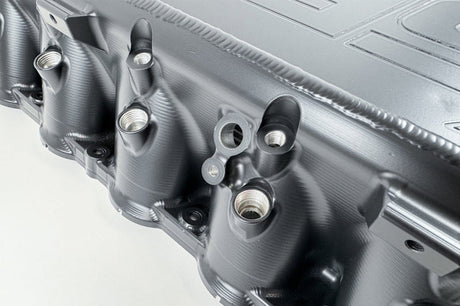 CSF Gen 2 B58 Race X Charge-Air-Cooler Manifold - Thermal Black Finish 8400B