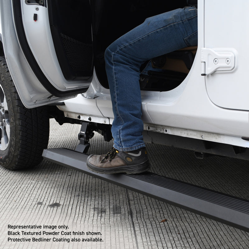 Go Rhino 18-23 Jeep Wrangler 2dr E-BOARD E1 Electric Running Board Kit (No Drill) - Tex. Blk 20492752PC
