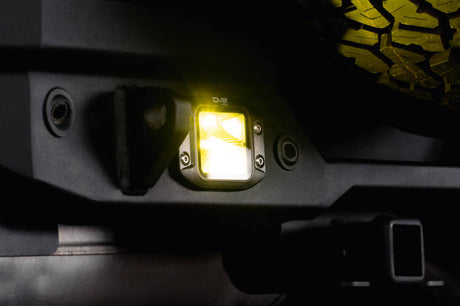 DV8 3-Inch Elite Series LED Amber Flush Mount Pod Light BE3FMW40W-A