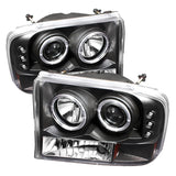Spyder Ford F250 Super Duty 99-04 Projector Version 2 LED Halo LED Blk PRO-YD-FF25099-1P-G2-BK 5010339