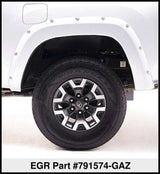 EGR 14+ Chev Silverado 6-8ft Bed Bolt-On Look Color Match Fender Flares - Set - Summit White 791574-GAZ