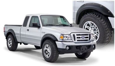 Bushwacker 93-11 Ford Ranger Styleside Pocket Style Flares 4pc 72.0/84.0in Bed - Black 21915-02