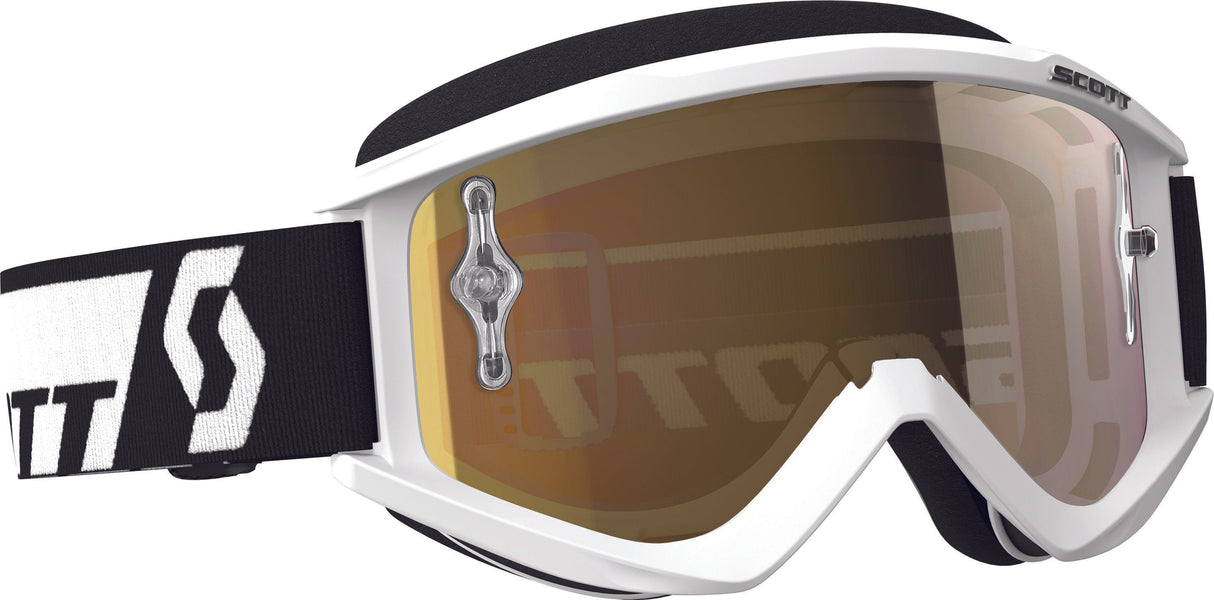 SCOTT Recoil Xi Goggle White W/Silver Chrome Lens 246485-0002324