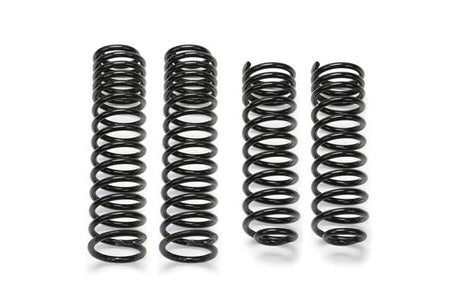 Fabtech 07-18 Jeep JK 4WD 4-Door 5in Front & Rear Long Travel Coil Spring Kit FTS24154