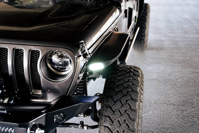 DV8 Offroad 18-23 Jeep Wrangler JL Slim Fender Flares FDJL-07