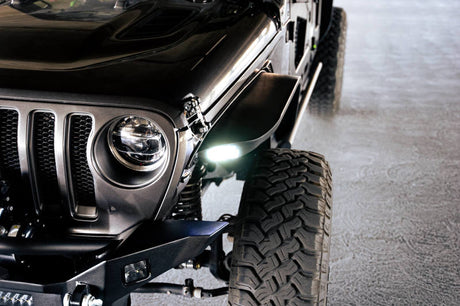 DV8 Offroad 18-23 Jeep Wrangler JL Slim Fender Flares FDJL-07