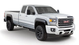 Bushwacker 15-18 GMC Sierra 2500 HD Extend-A-Fender Style Flares 4pc 78.8/97.6in Bed - Black 40966-02