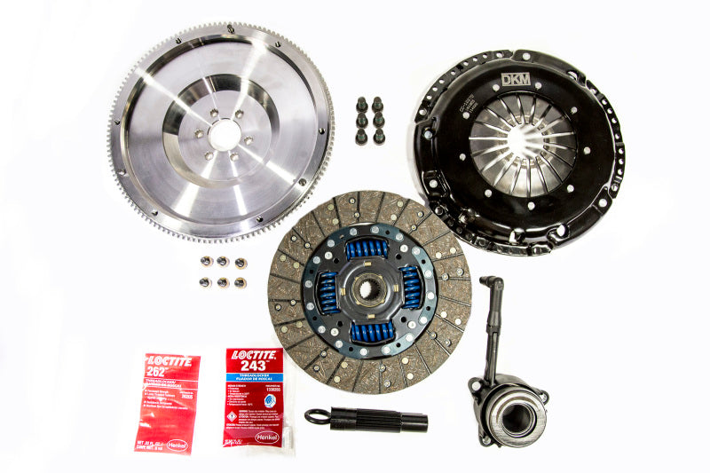 DKM Clutch VW GLI 1.8T 6-Spd Sprung Organic MB Clutch Kit w/Steel Flywheel (440 ft/lbs Torque) MB-004-040