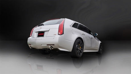 Corsa 11-13 Cadillac CTS Wagon V 6.2L V8 Polished Sport Axle-Back Exhaust 14948