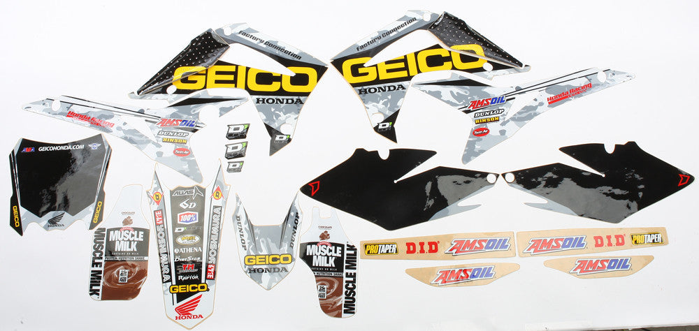 D-COR 2014 Geico Honda Camo Complete Kit Black 20-10-825
