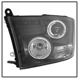 Spyder Dodge Ram 1500 09-14 10-14 Projector Headlights Halogen- LED Halo LED - Blk PRO-YD-DR09-HL-BK 5010032