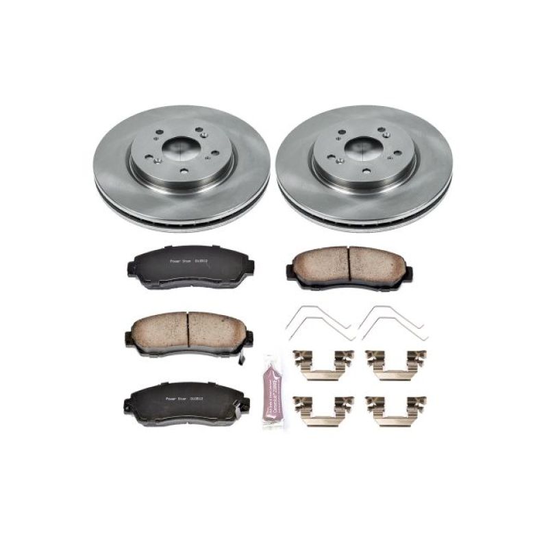 Power Stop 12-15 Honda Crosstour Front Autospecialty Brake Kit KOE5432