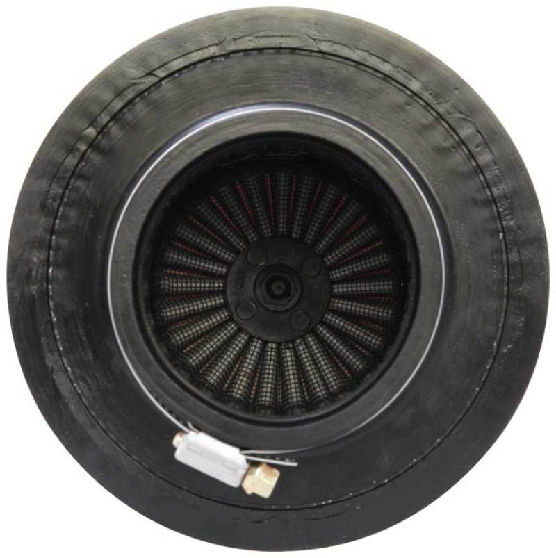 AEM DryFlow Air Filter - Round Tapered 5in Top OD x 6 Base OD x 5.563in H x 3in Flange ID 21-203D-XK
