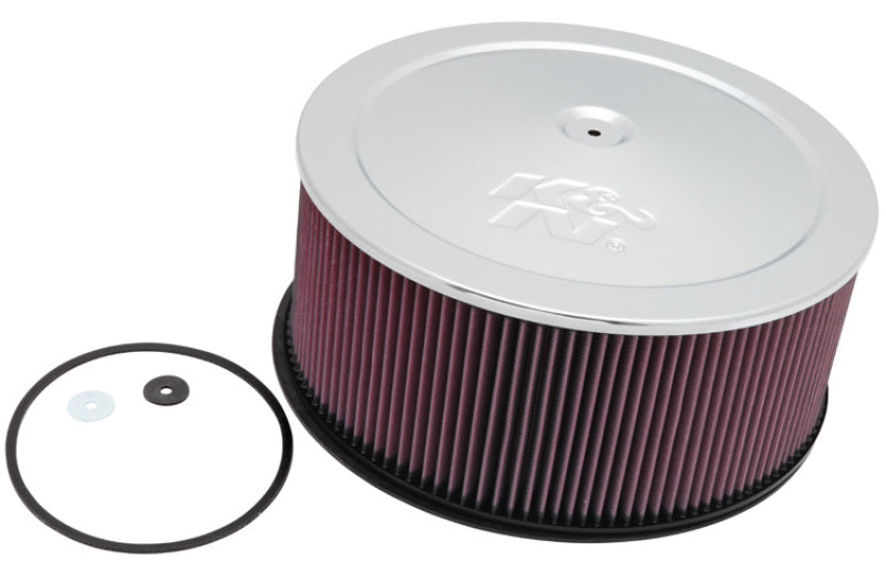 K&N Universal Custom Air Filter - Round 7.3125in Flange / 14in OD / 7.5in Height 60-1255