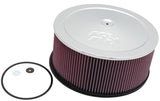 K&N Universal Custom Air Filter - Round 7.3125in Flange / 14in OD / 7.5in Height 60-1255