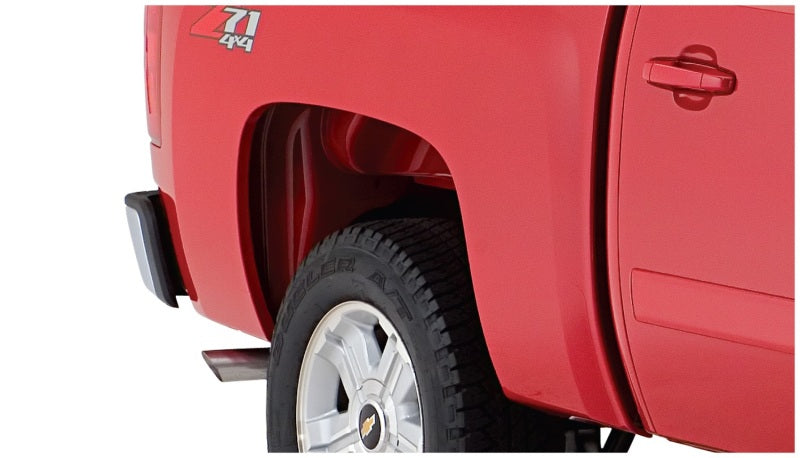 Bushwacker 07-14 Chevy Silverado 2500 HD Fleetside Extend-A-Fender Style Flares 4pc - Black 40938-02