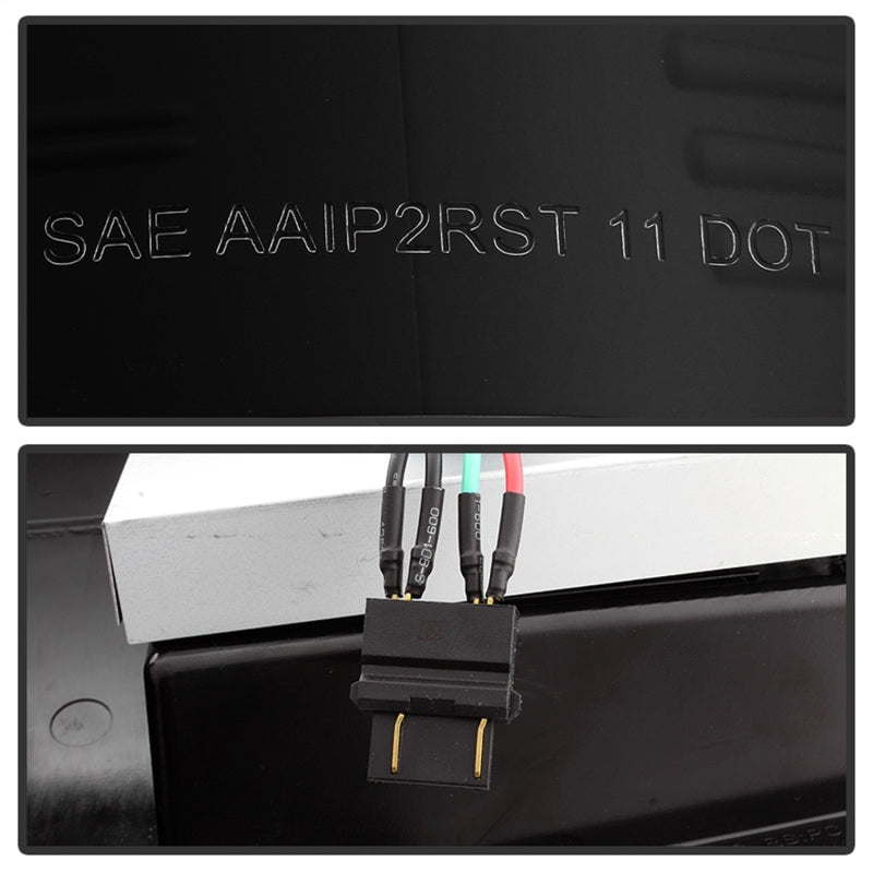 Spyder Ford F150 Styleside 97-03/F250 Version 2 LED Tail Lights Blk ALT-YD-FF15097-LED-G2-BK 5029133