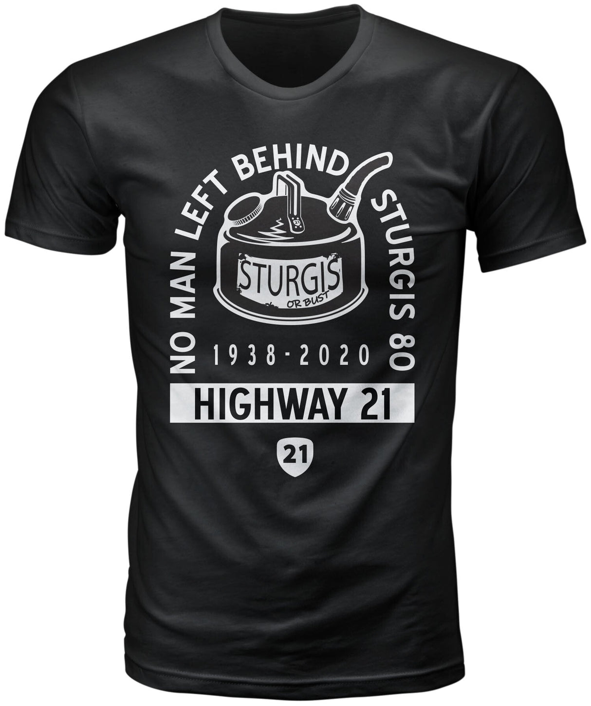 HIGHWAY 21 Sturgis Tee Black 3x 489-19603X