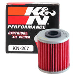K&N Kawasaki / Suzuki / Betamotor 1.5in OD x 1.719in H Oil Filter KN-207
