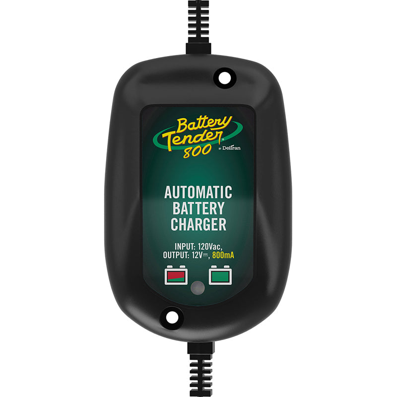 Battery Tender 12V 800mA  Weatherproof Battery Charger 022-0150-DL-WH