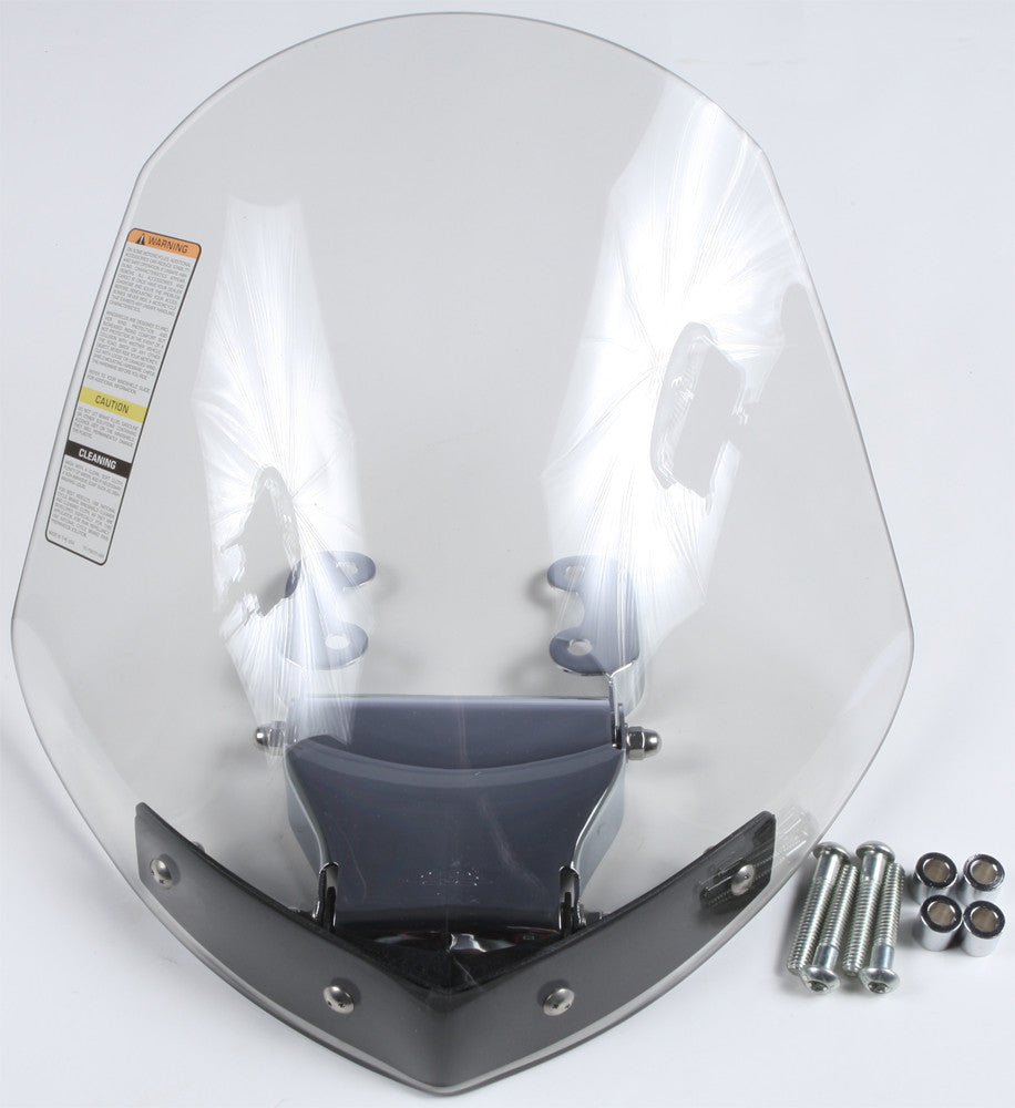 NATIONAL CYCLEGladiator Windshield W/Chrome Mounts (Light Tint)N2710