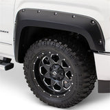 Bushwacker 17-18 Ford F-250 Super Duty Pocket Style Flares 2pc - Black 20105-02