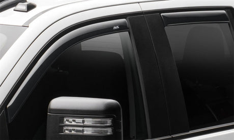 AVS 2019 Chevrolet Silverado 1500 Crew Cab Pickup Ventvisor In-Channel 4pc - Smoke 194805